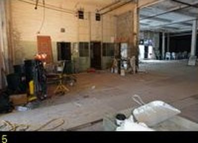 Renovation work in progress