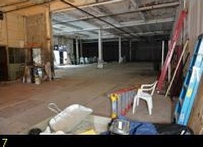 Industrial space near the turbine room